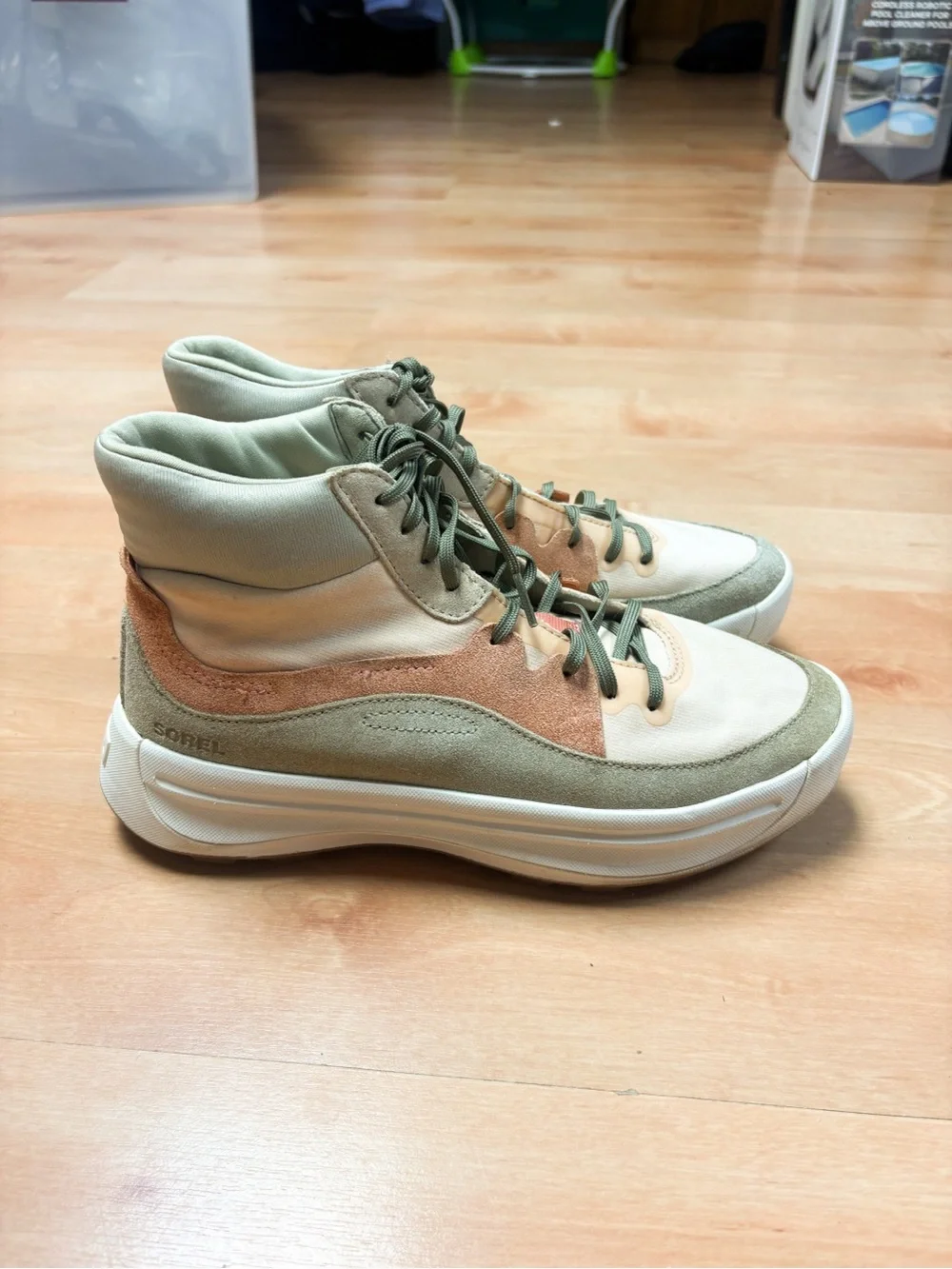 SOREL ONA 503 Mid Platform Sneakers Multicolor Women’s Size 9